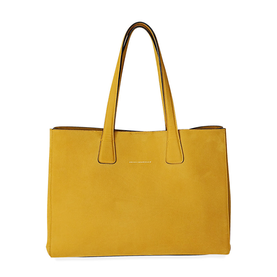 AGNES XL NUBUCK MOSTAZA