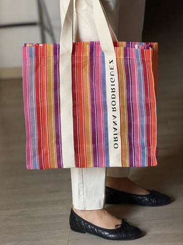 MEXICAN TOTE BAG RAINBOW