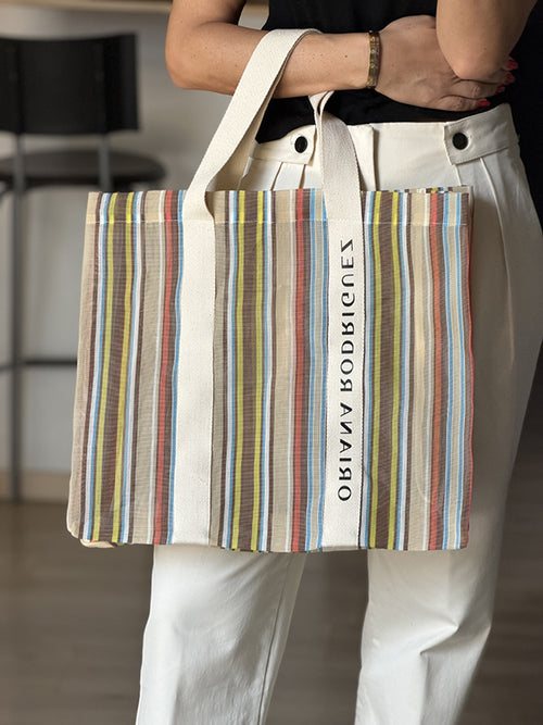 MEXICAN TOTE BAG BEIGE