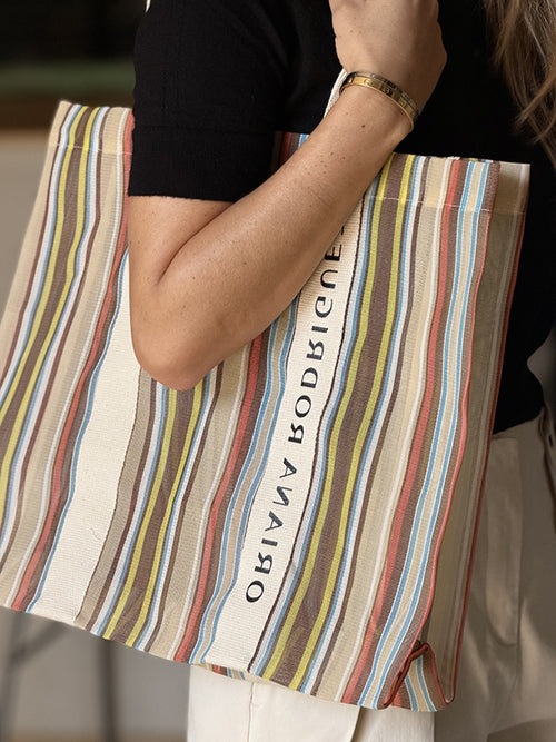 MEXICAN TOTE BAG BEIGE