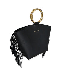 ANNICK FRINGES NEGRO